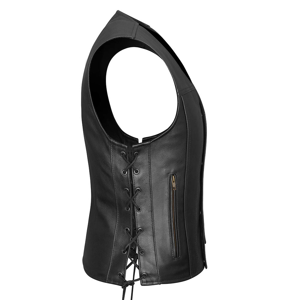 Straight Bottom V Neck Vest - $69 for a Limited Time