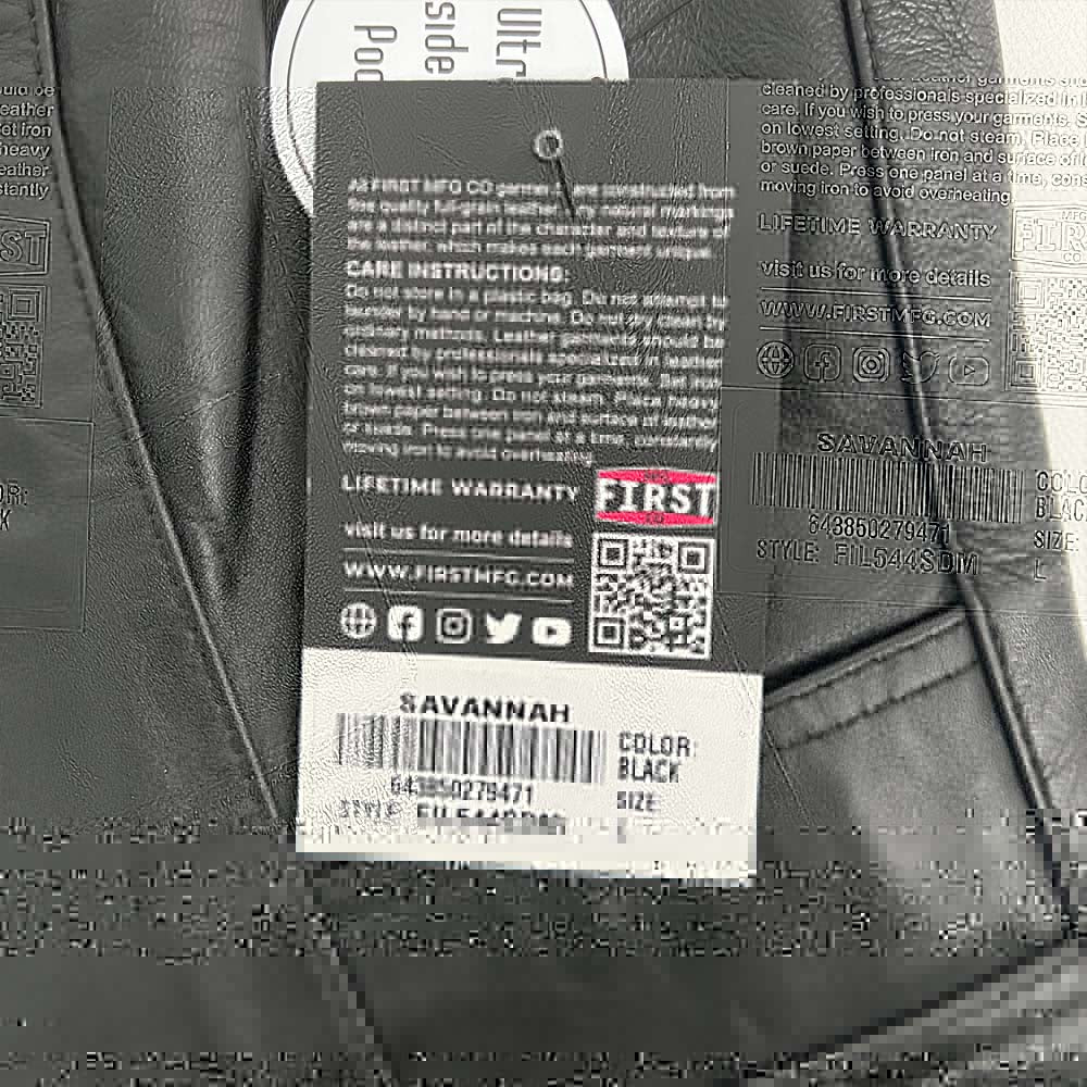 Ladies Savannah Sheepskin Vest by FMC - Size Large (39)