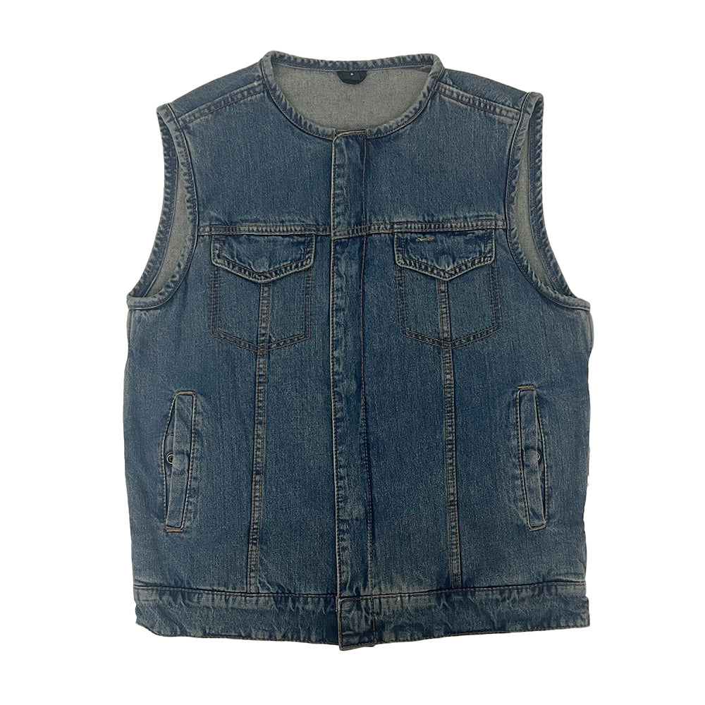 Blue Denim "No Limit" Vest by FMC - Size Small (40)