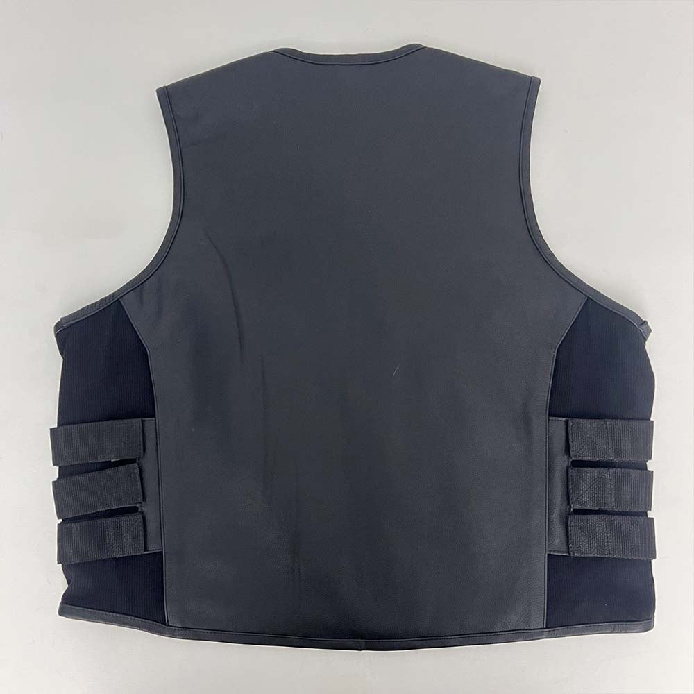 Leather Swat Style Vest by DSM- Size 4X (48)