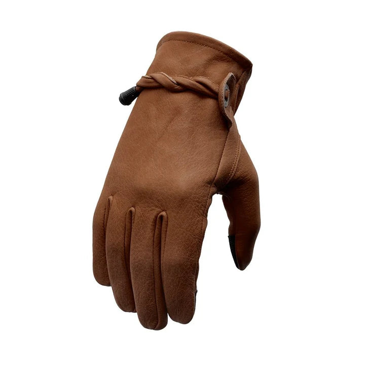 Ranch Mens Motorcycle Leather Gloves