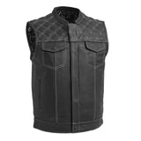 Downside Leather Motorcycle Vest