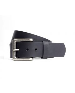 Black Leather Belt - 1.75 Inches Wide