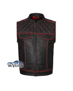 Merciless Leather Motorcycle Vest