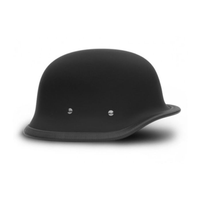 Lowest Profile German Novelty Helmet - Flat Black