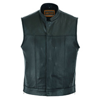 leather motorcycle vests